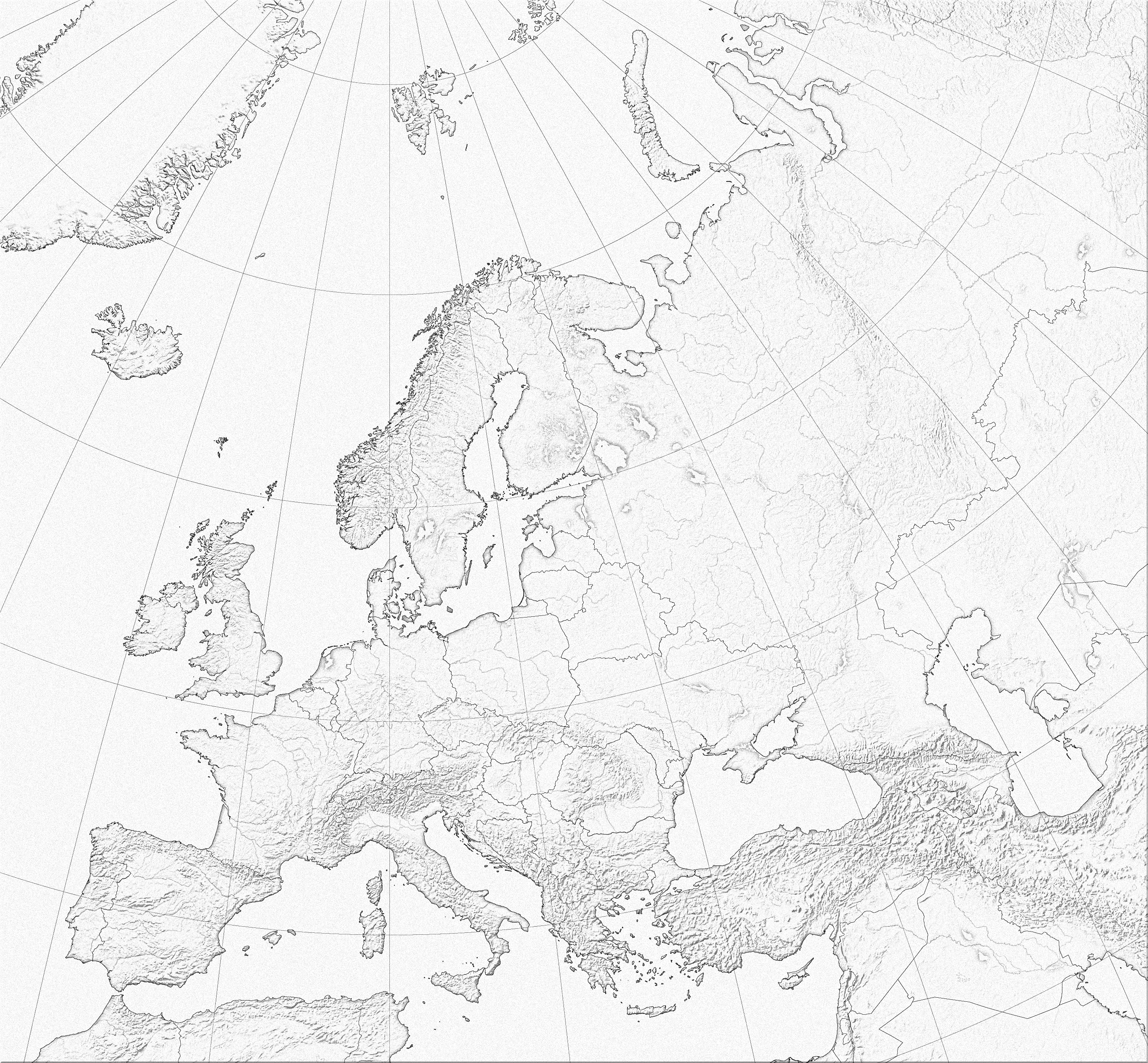Euroopan kartta vä