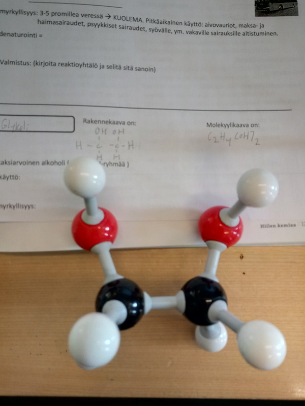 Glykoli C2H4 OH 2