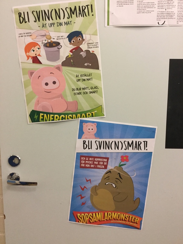 Vi uppmärksammar spillveckan här på dagis.