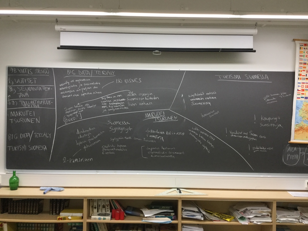 Kolme aihetta globalisoitumisesta, uutisseurannan herätteestä, 24.10.2017
