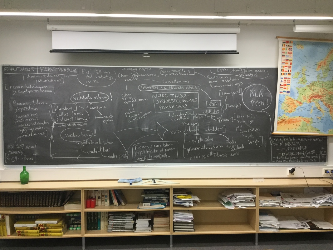 Rooman valtakunnan talouskriisi paralleelina 2010-luvun talouskriisiin, taulukuva, audioseuranta, 25.8.2017