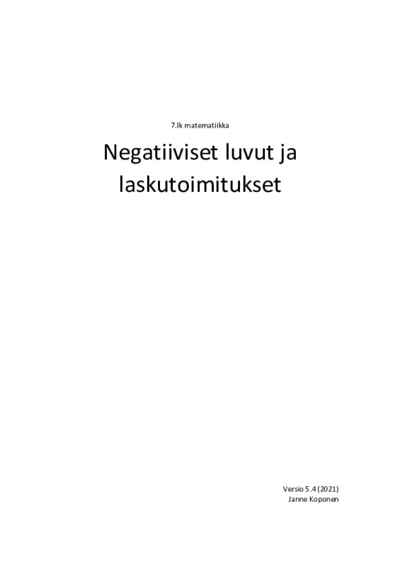 teoria1-negatiiviset-luvut-ja-laskutoimitukset-versio-5-4-pdf