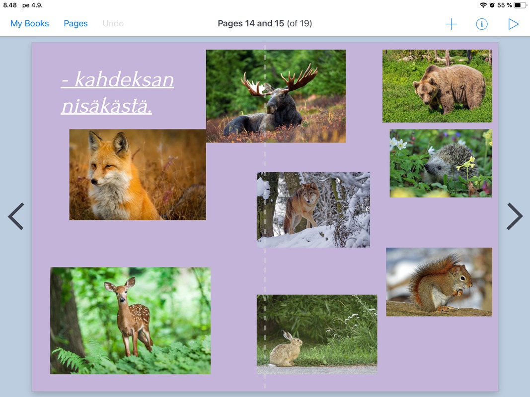 Kahdeksan nisäkästä