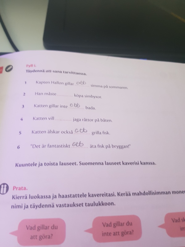 Ruotsi, Vko 14, Suomennos