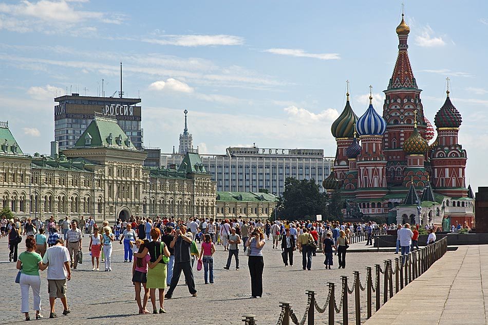 Quảng trường Đỏ tại Moscow – ảnh: Peda.net