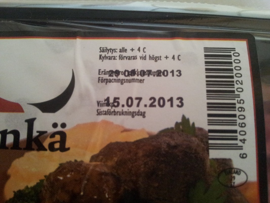 Käyttöpäivämerkinnät
