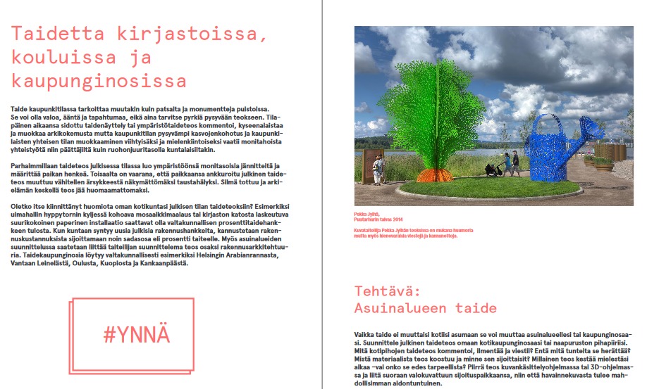 Ympäristötaideteos-suunnitelma
