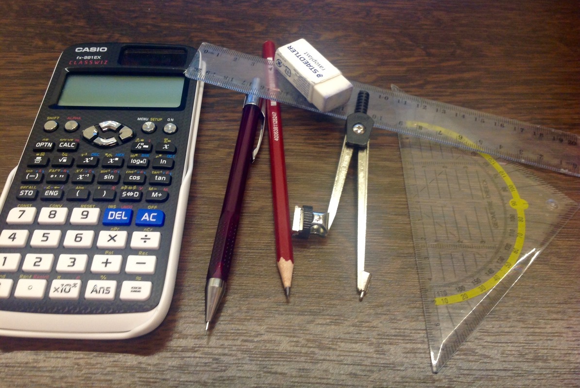 Matematiikan opiskelussa tarvittavat välineet