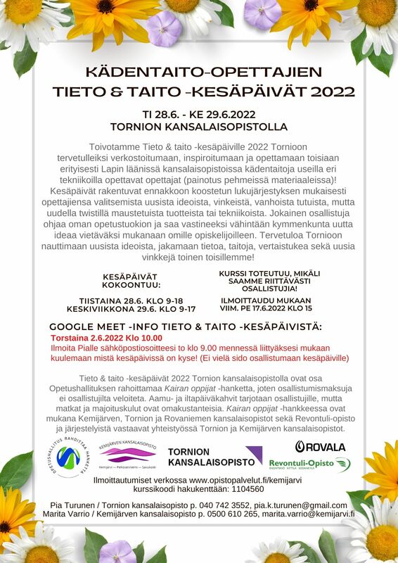 MAINOS_Kädentaitojen opettajien Tieto & taito -kesäpäivät 2022.jpg