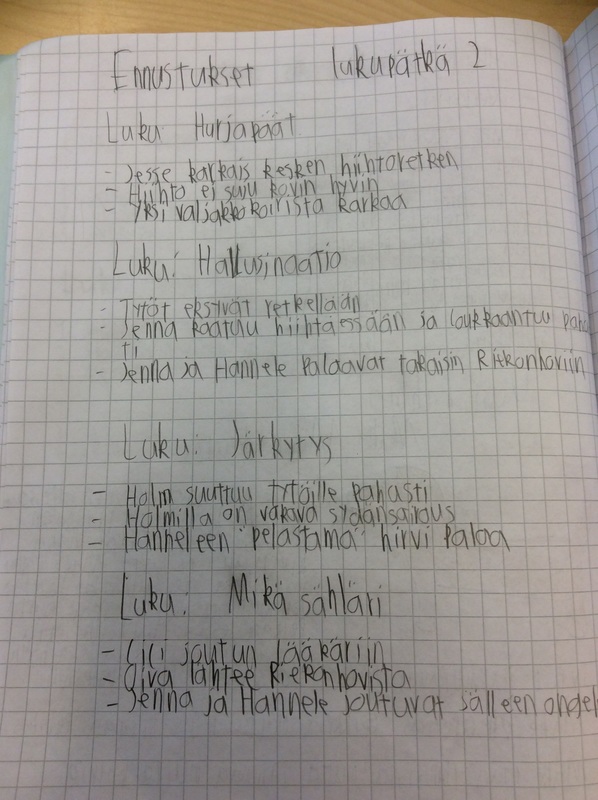 Lukemisenaikainen tehtävä 3