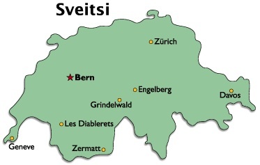 sveitsi kartta Sveitsi sveitsi kartta