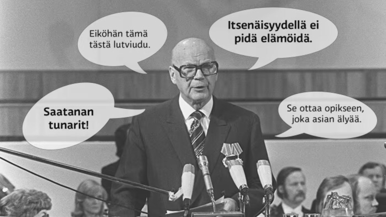 Presidentti Urho Kaleva Kekkonen