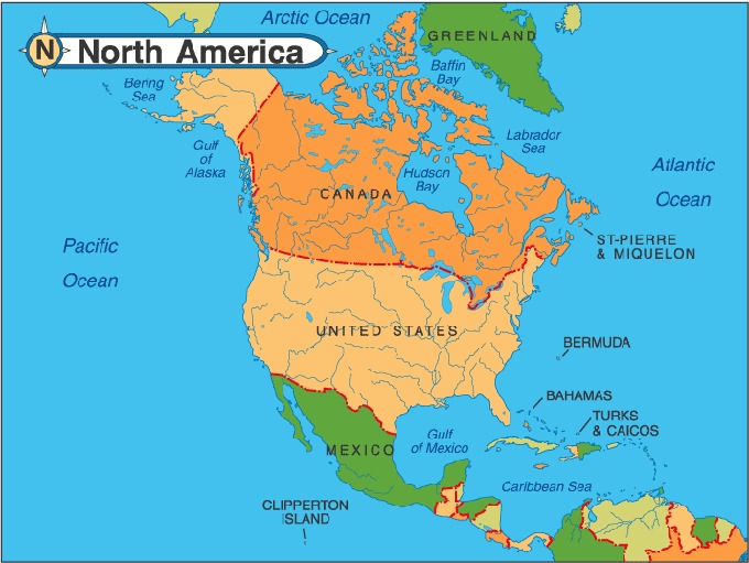 the USA and Canada