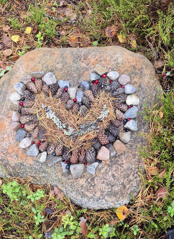 Syysretki Nikkarilaan ma 21.9. Mandala 💚