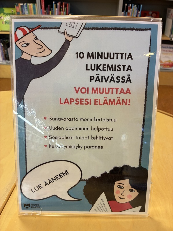 Lukeminen kannattaa