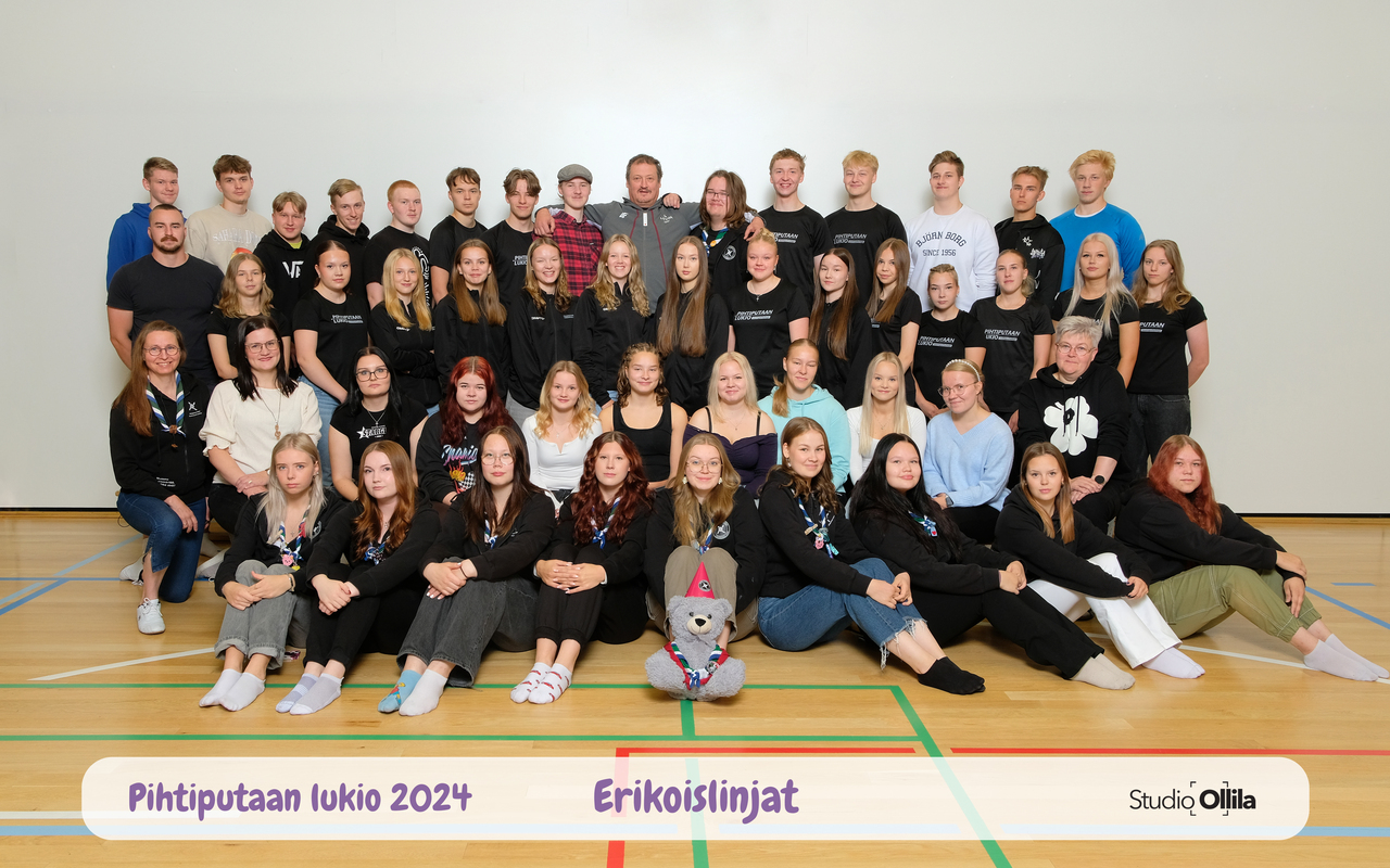 ERIKOISLINJOILLA OPISKELEE NOIN 50 LUKIOLAISTA