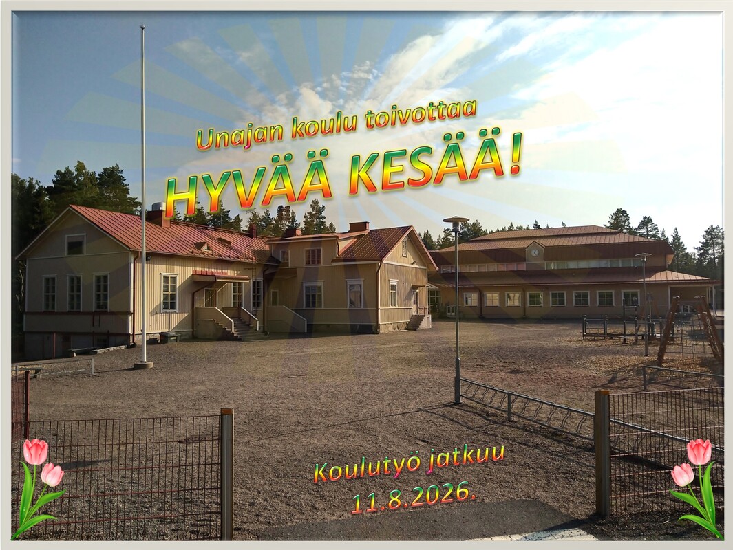 Tervetuloa Unajan koulun sivuille!