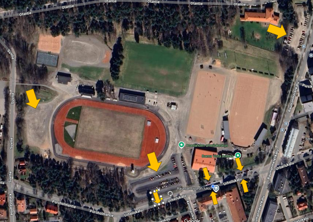 Opiskelijoiden moottoriajoneuvojen paikoitus