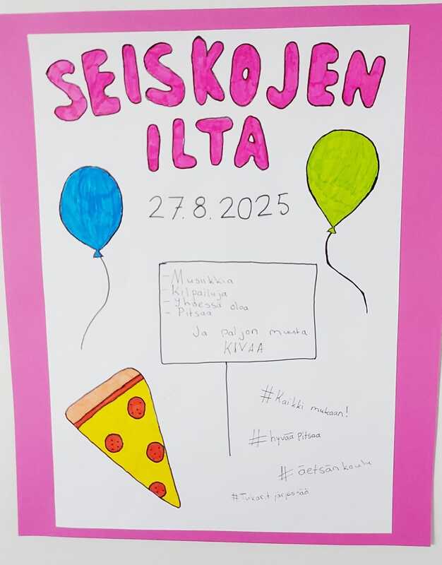 Perinteinen seiskojen ilta keskiviikkona 27.8.2025👌😎