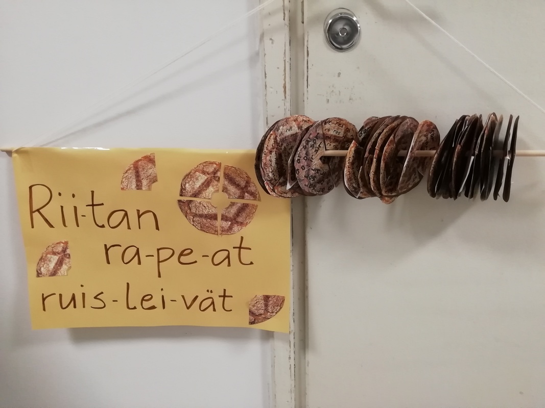 R- tavuista ja sanoista tuli ruisleipiä.