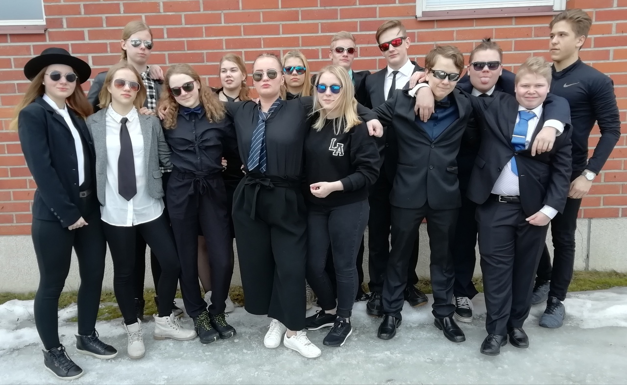 Yseillä oli 19.3. enää 50 päivää peruskoulua jäljellä!