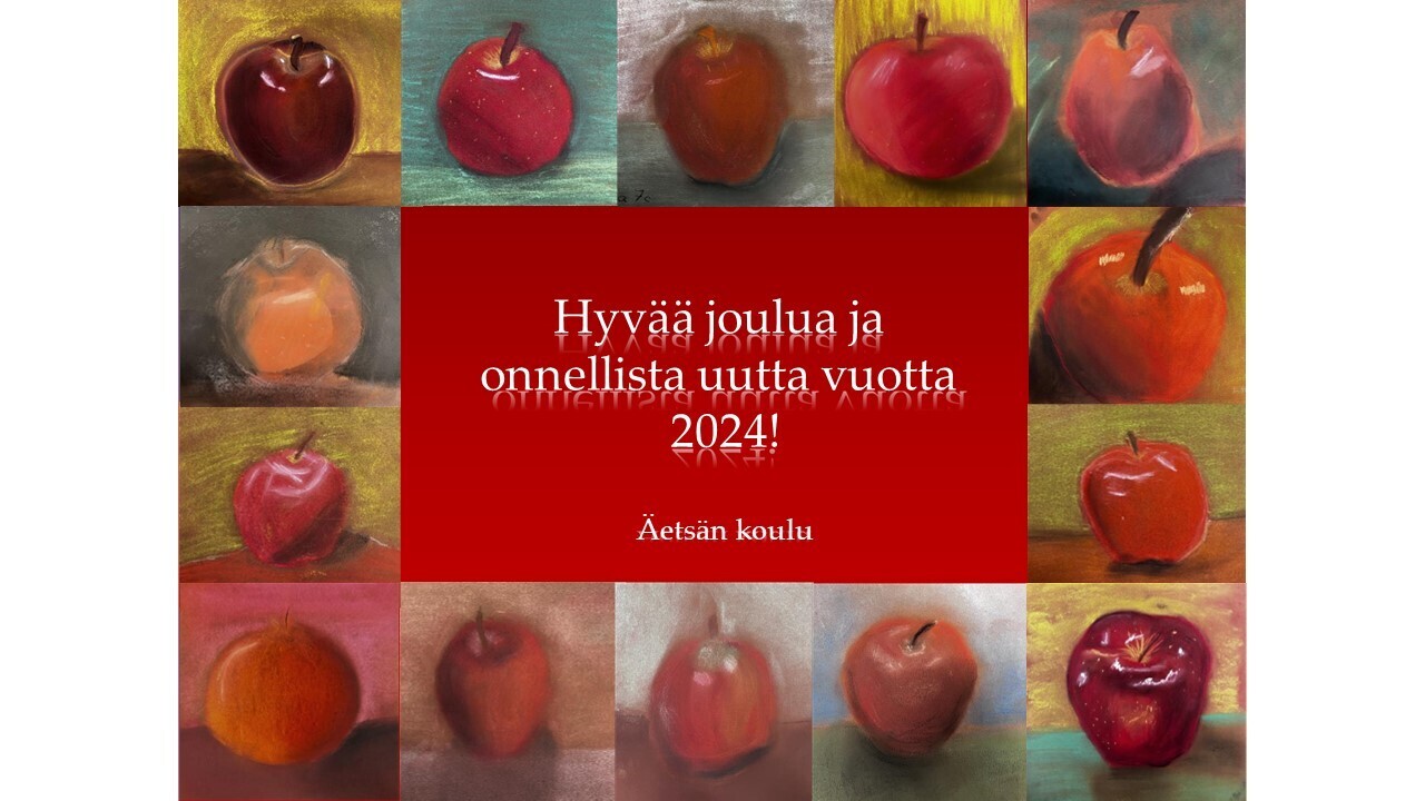 Onnellista alkanutta vuotta 2024! Tervetuloa aloittamaan kevätlukukautta ja 3. jaksoa maanantaina 8. tammikuuta klo 9 🕘 📚