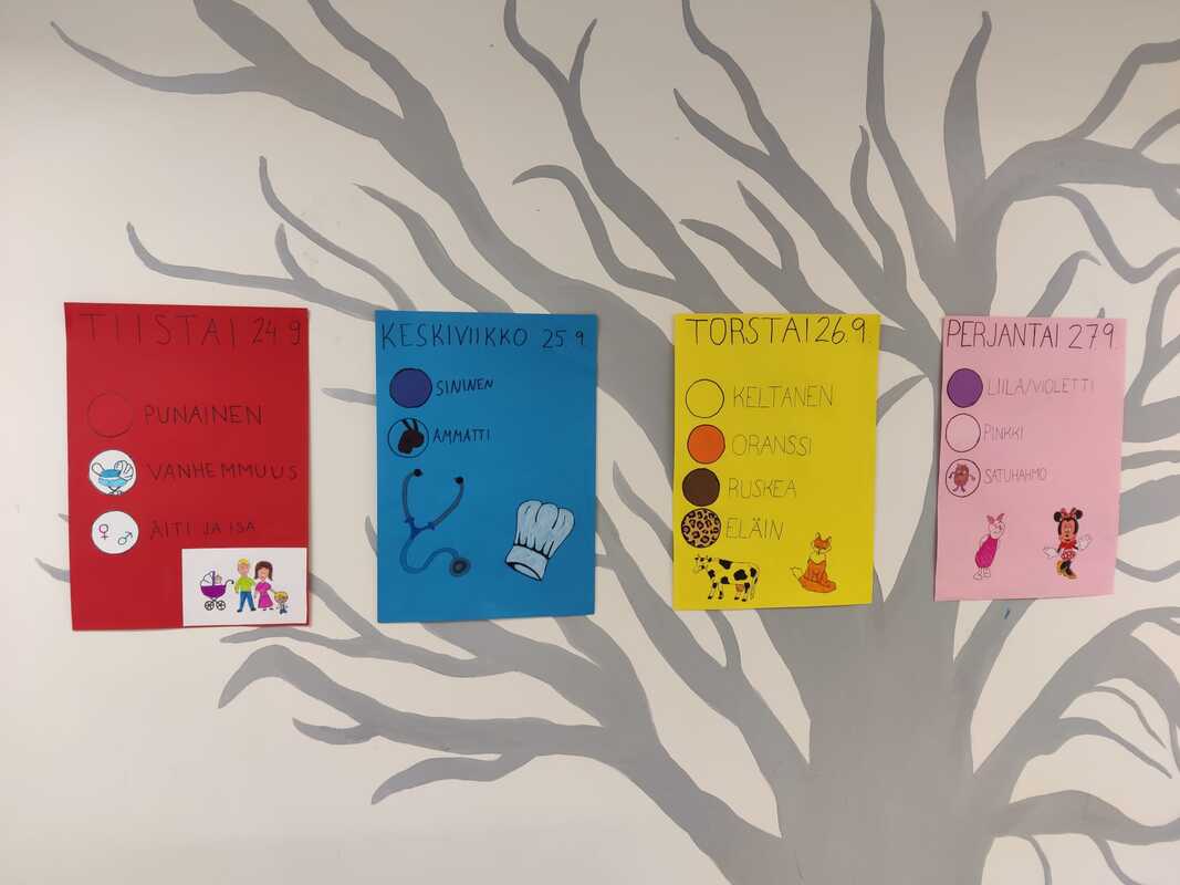 Tällä viikolla Äetsän koulun tukarit järjestävät pukeutumisen teemaviikon eli väriviikon tiistaista perjantaihin 💗💙💛💜💟 Tsemppiä väriviikkoon, parhaat palkitaan!