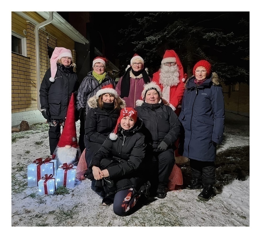Kiitos kuluneesta vuodesta perheille ja kiitos joulumuistamisista