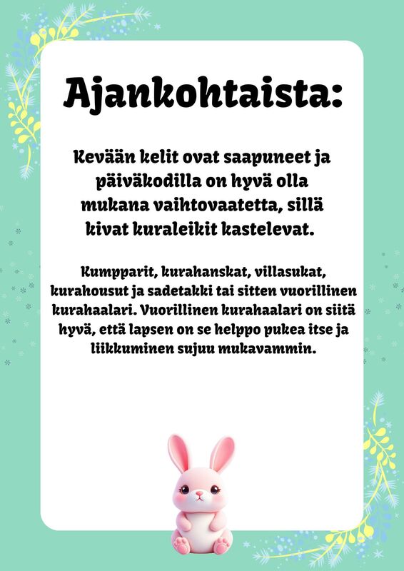 Ajankohtaisia
