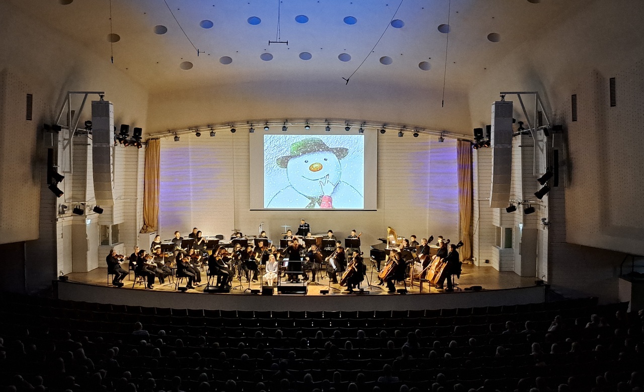 Snögubben konsert med Åbo filharmoniska orkester