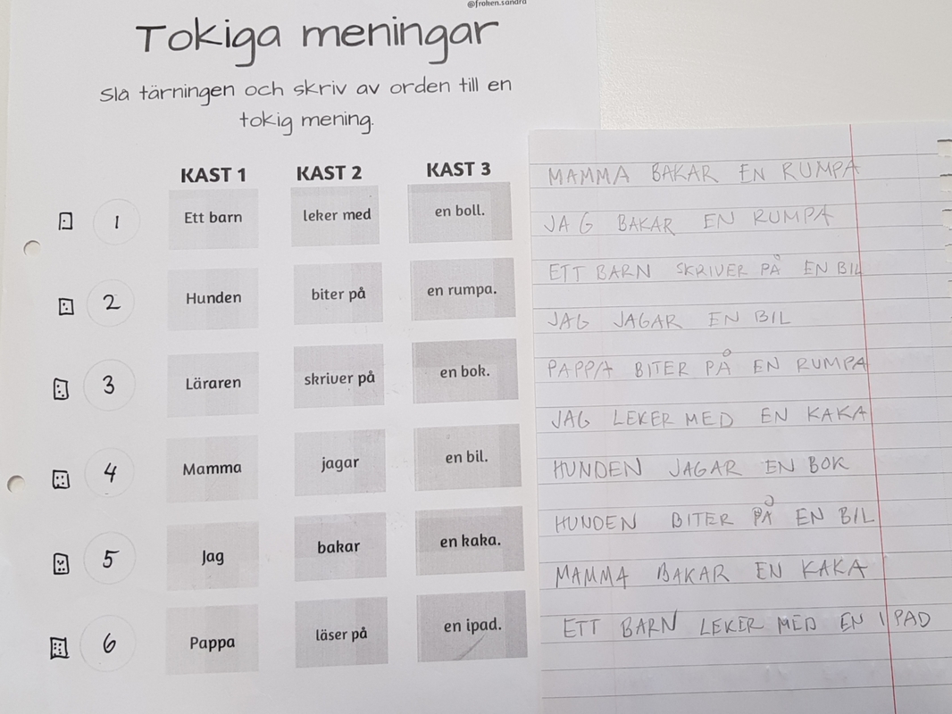 Tokiga meningar