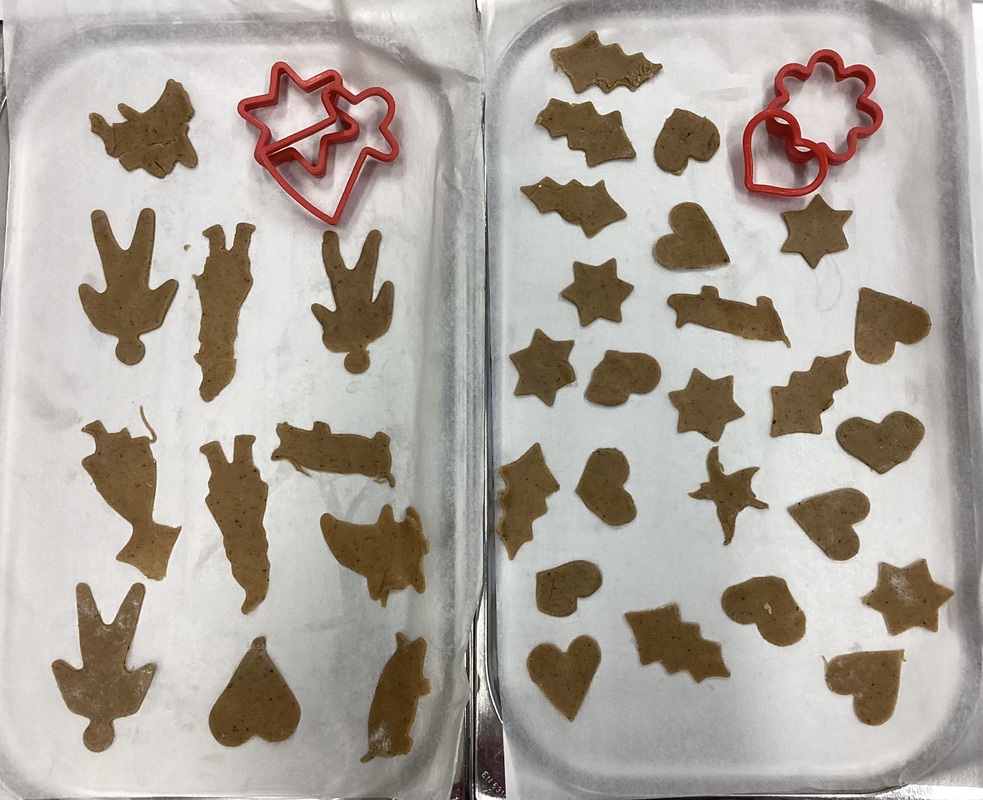 Vi har bakat pepparkakor