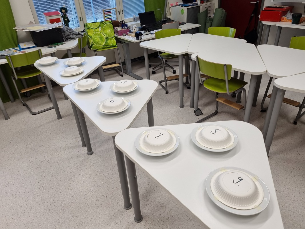 Vi pratar om smaksinnet och gör smaktest