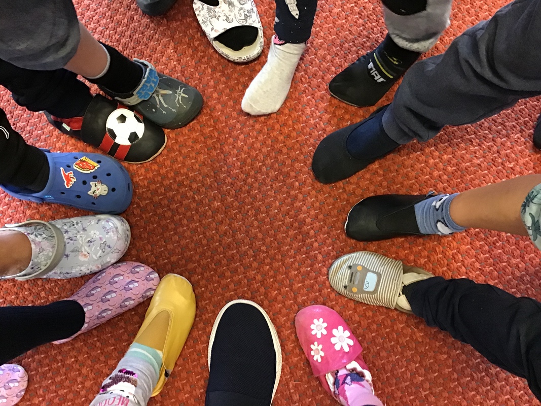 Första dagen i förskolan.