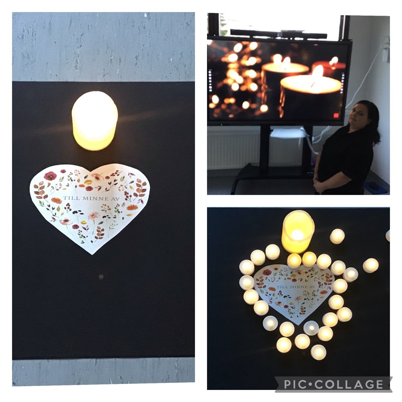 Cygnaeus Förskolans gemensamma allhelgonadags stund