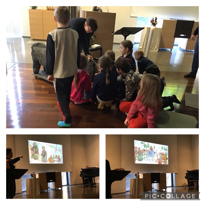 Påskberättelse på Aurelia idag 3.4