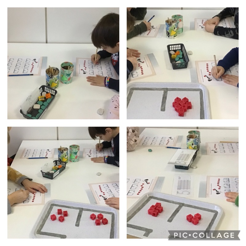 Uppdelning av talet 8