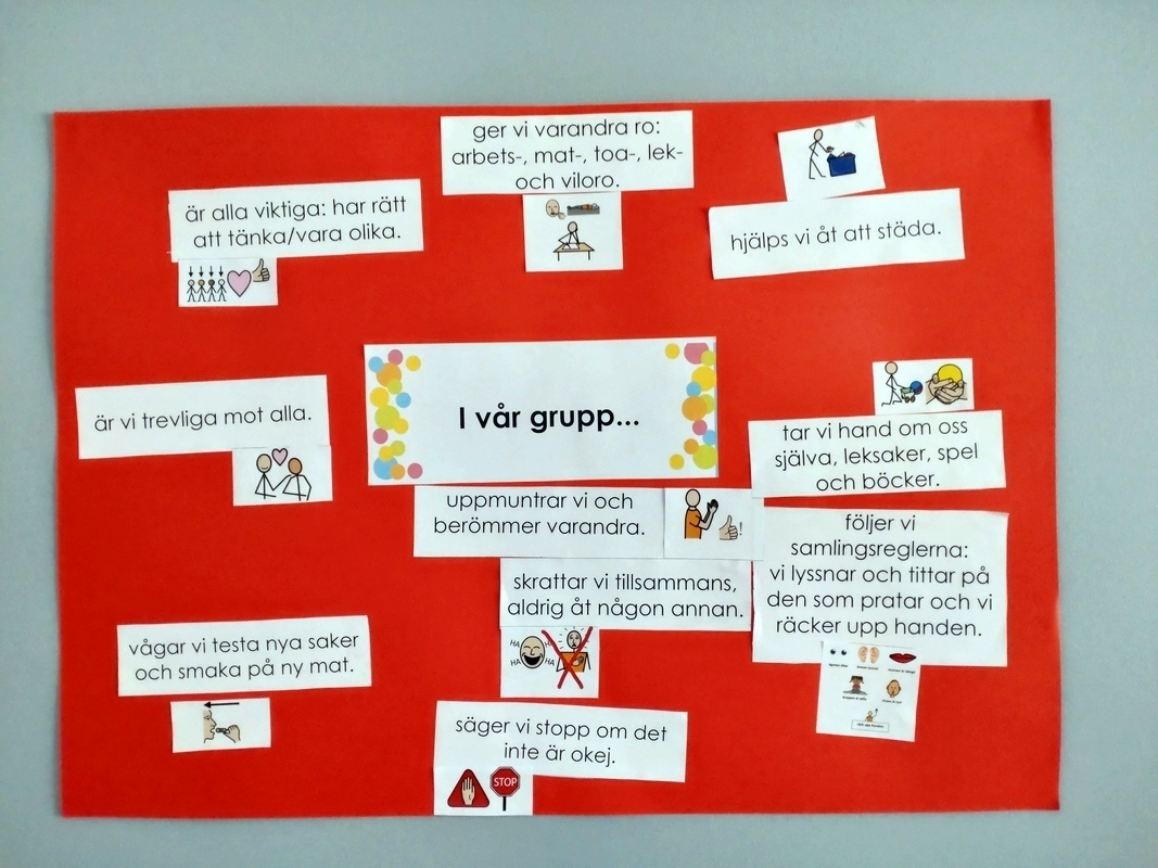 Trivselreglerna I vår grupp...