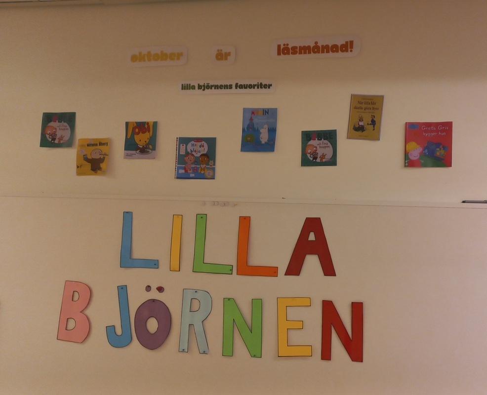Lilla Björnens bokhylla!