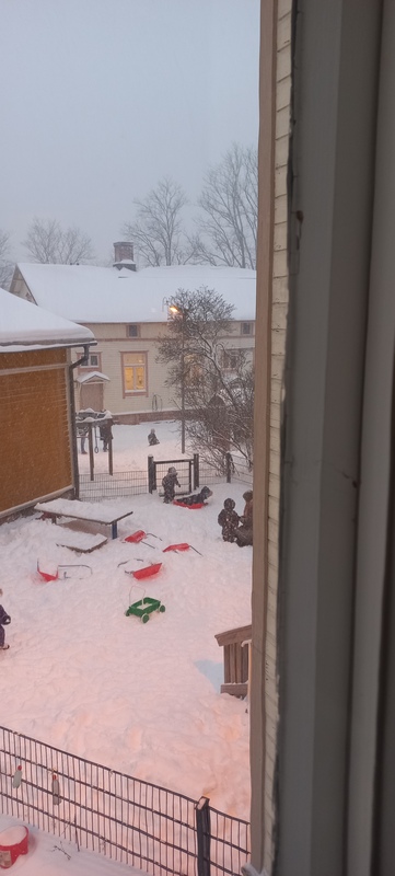 En snöig dag