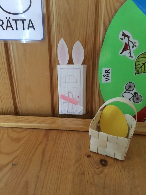 Påskharen har flyttat in!