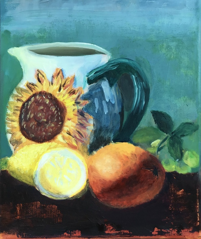 Kannuasetelma, 30 x 25cm