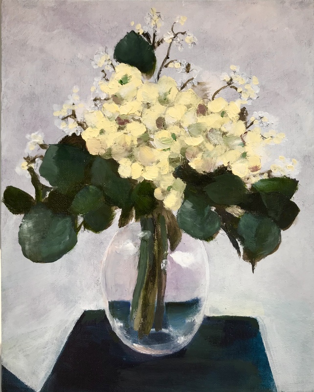 Hortensia-asetelma